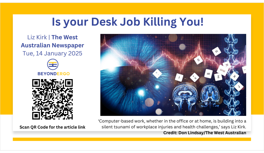 Is Your Desk Job Killing You! | A Must-Read for Every Leader