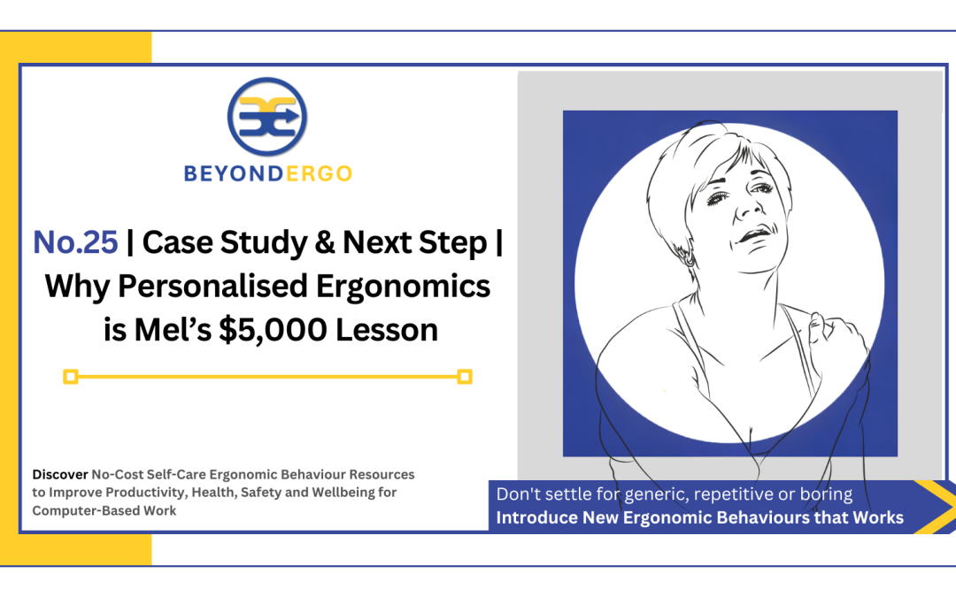 Fix Shoulder Pain with Ergonomic Keyboard and Mouse Placement